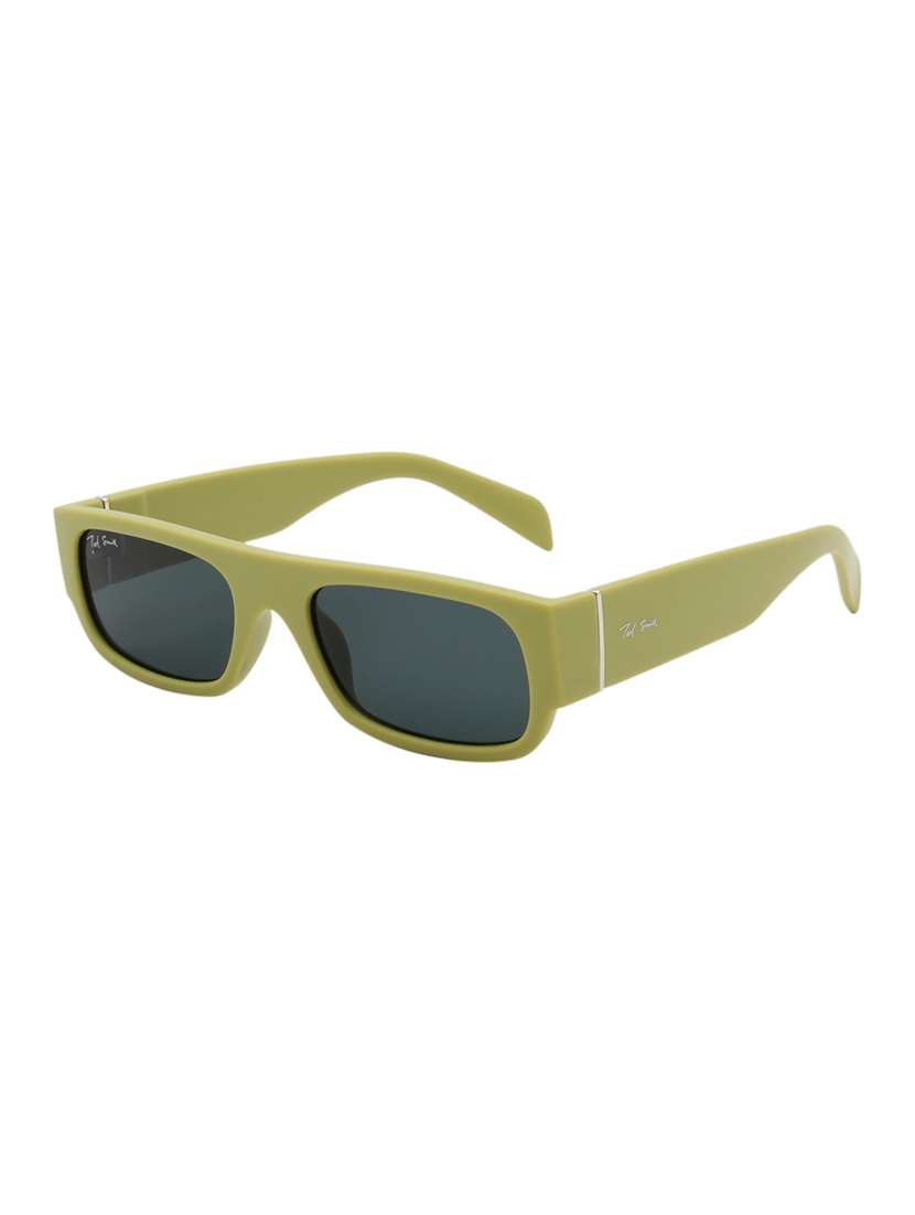 ted smith unisex wayfarer sunglasses i 100% uv protection  i  black colour lens - 22217831 -  Standard Image - 2