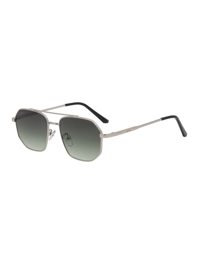 ted smith unisex aviator sunglasses i 100% uv protection  i  green colour lens - 22217854 -  Standard Image - 2