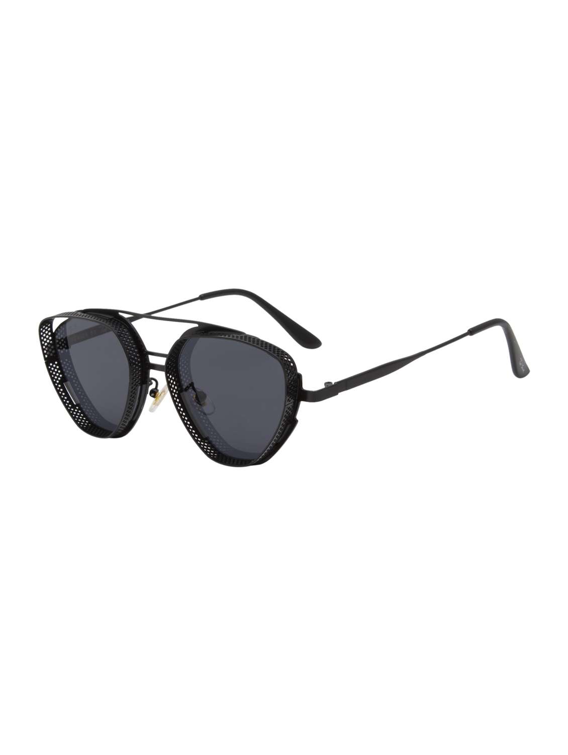 ted smith unisex aviator sunglasses i 100% uv protection  i  grey colour lens - 22217863 -  Standard Image - 2