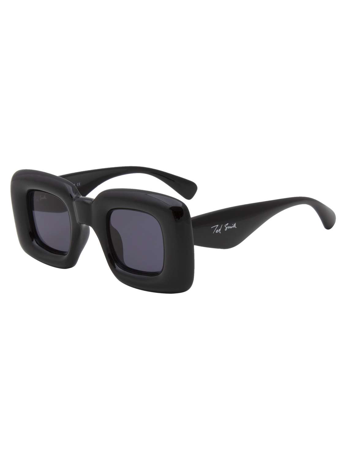 ted smith unisex square sunglasses i 100% uv protection  i  grey colour lens - 22217875 -  Standard Image - 2