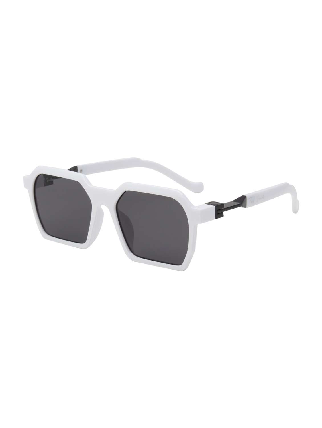 ted smith unisex square sunglasses i 100% uv protection  i  grey colour lens - 22217890 -  Standard Image - 2