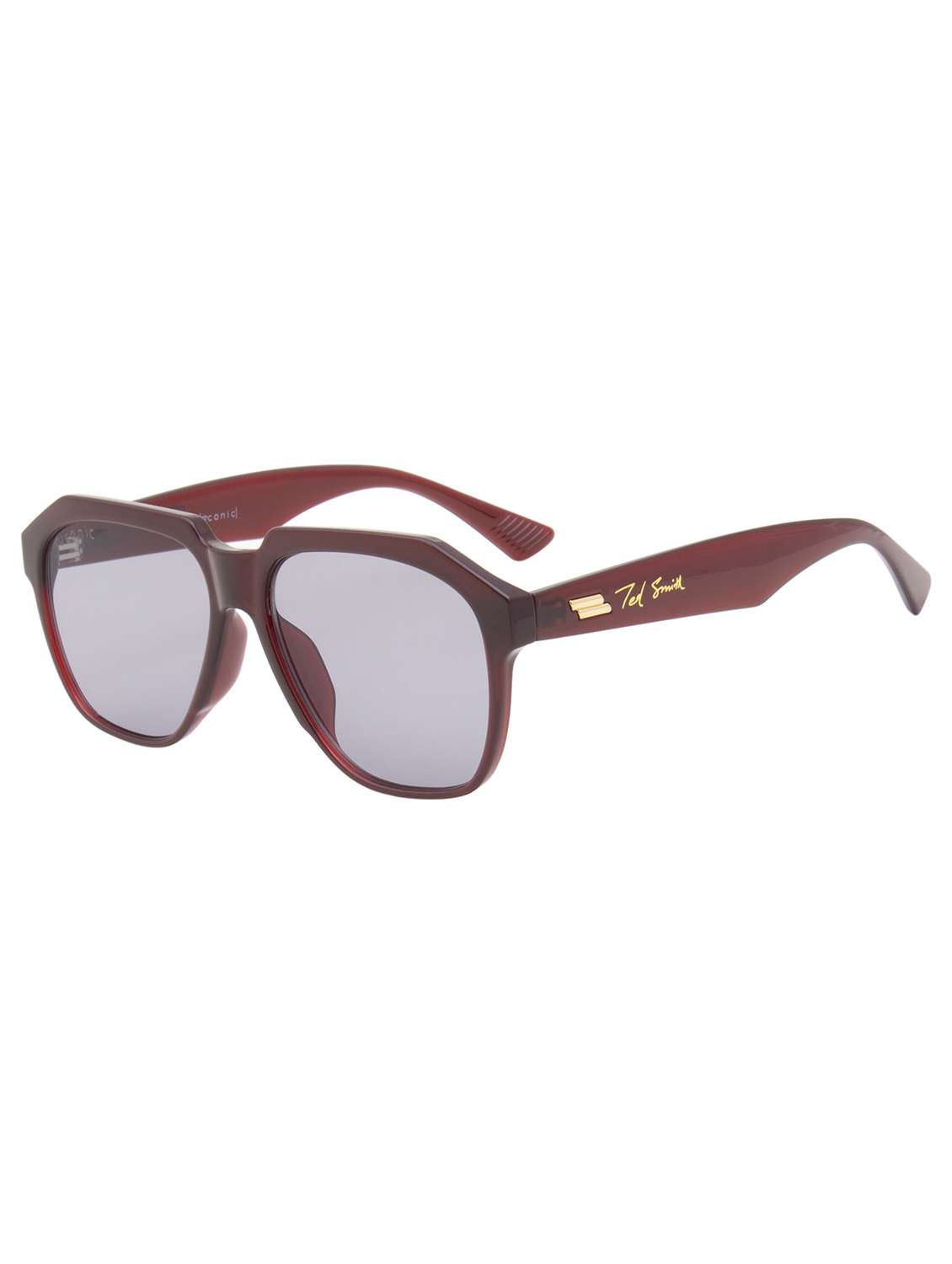 ted smith unisex aviator sunglasses i 100% uv protection  i  grey colour lens - 22217905 -  Standard Image - 2