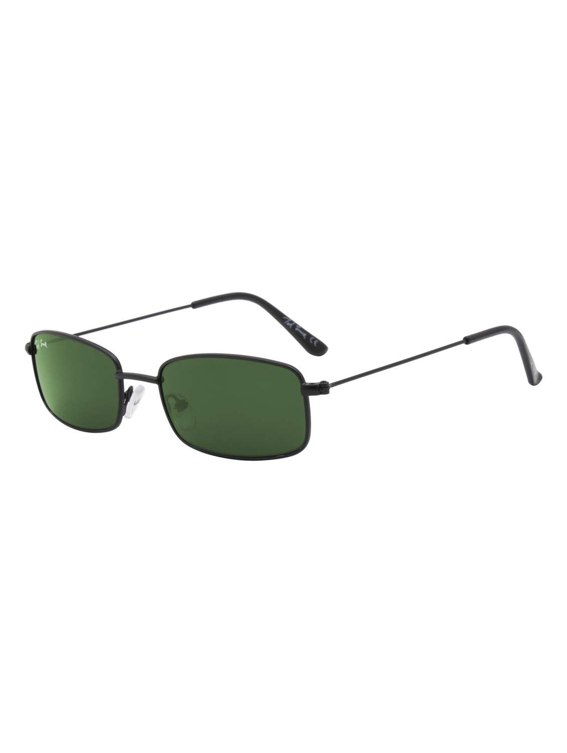ted smith unisex rectangle sunglasses i 100% uv protection  i  green colour lens - 22217918 -  Standard Image - 2