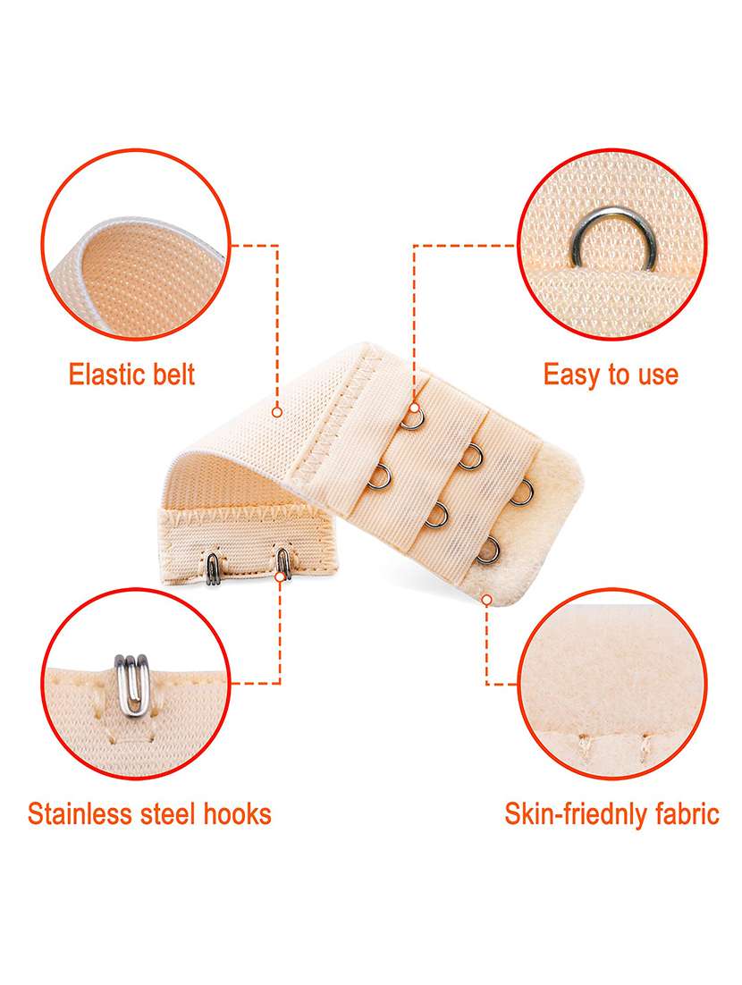 women pack of 3 streachable bra extension strap  - 22217959 -  Standard Image - 2