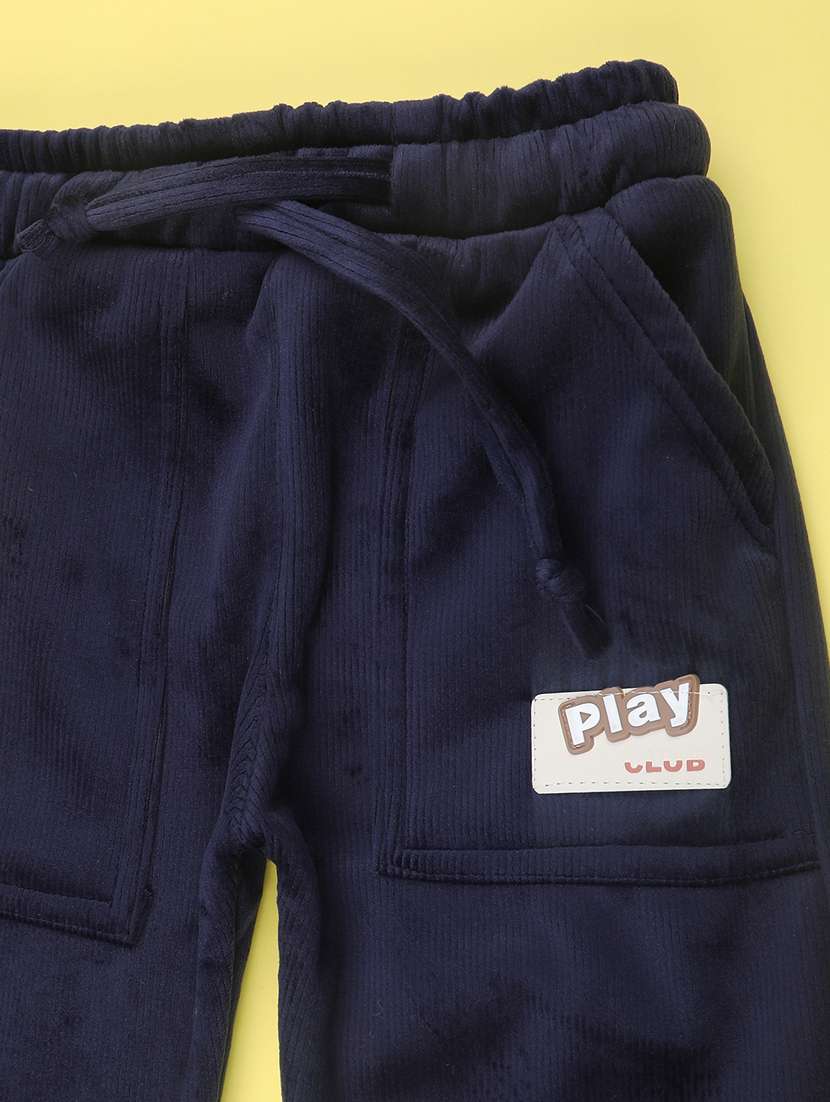 girls solid mid rise winterwear cargo - 22218159 -  Standard Image - 2