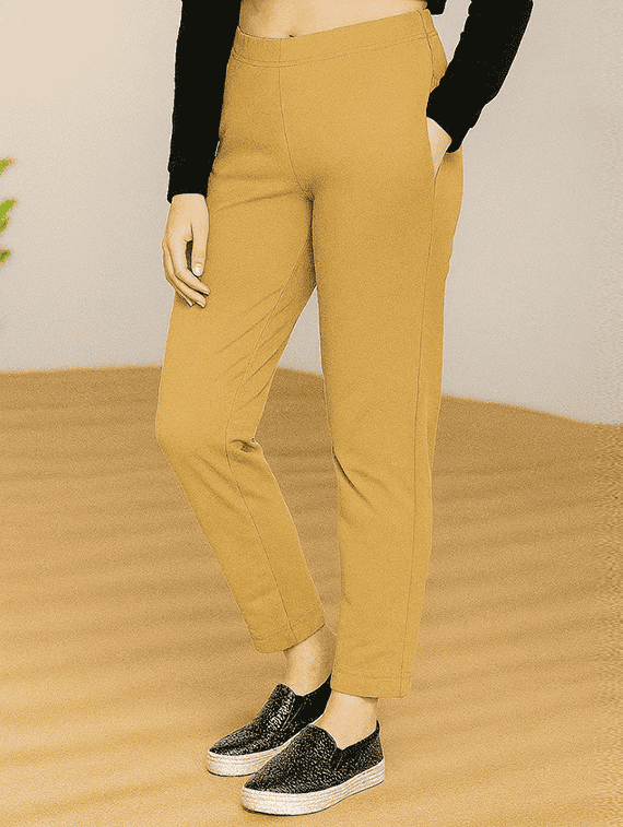 women solid mid rise anke length legging - 22218400 -  Standard Image - 2