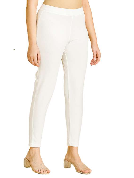 women solid mid rise anke length legging - 22218402 -  Standard Image - 2