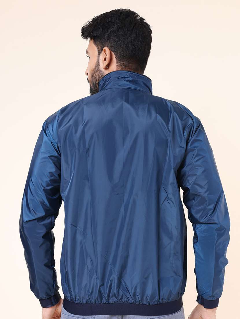 men solid long sleeve bomber jacket - 22218464 -  Standard Image - 2