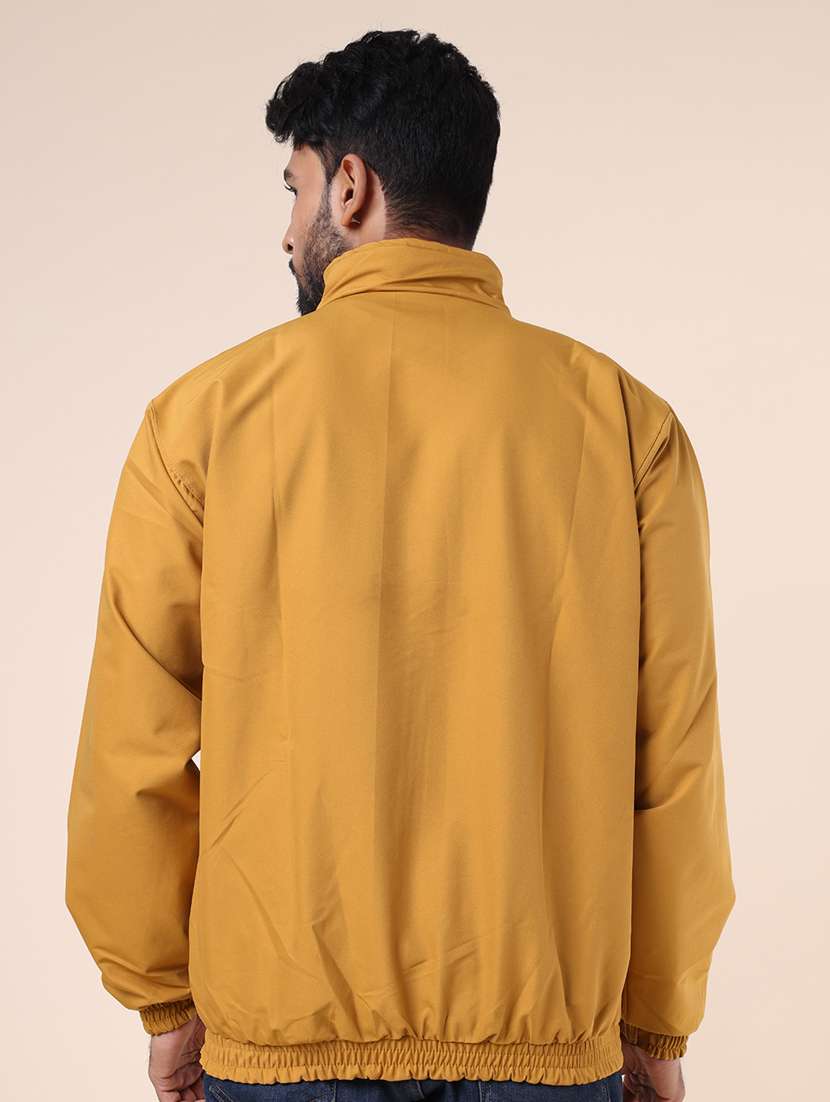 men solid long sleeve windcheater jacket - 22218469 -  Standard Image - 2