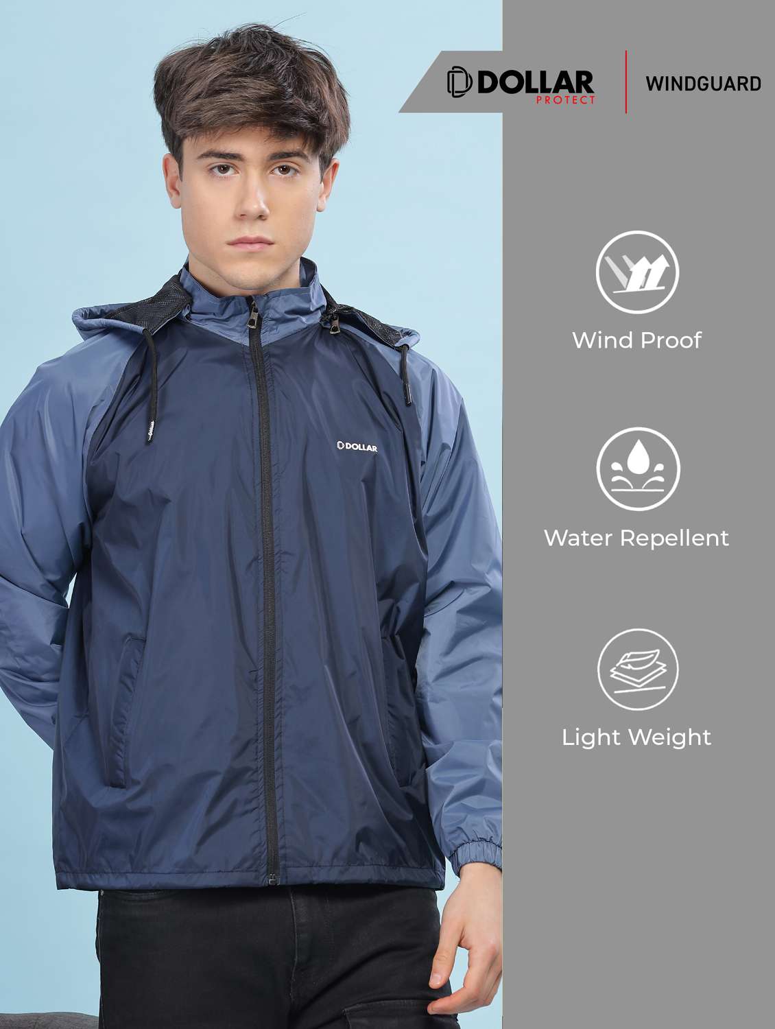 men color block long sleeve bomber jacket - 22218484 -  Standard Image - 2