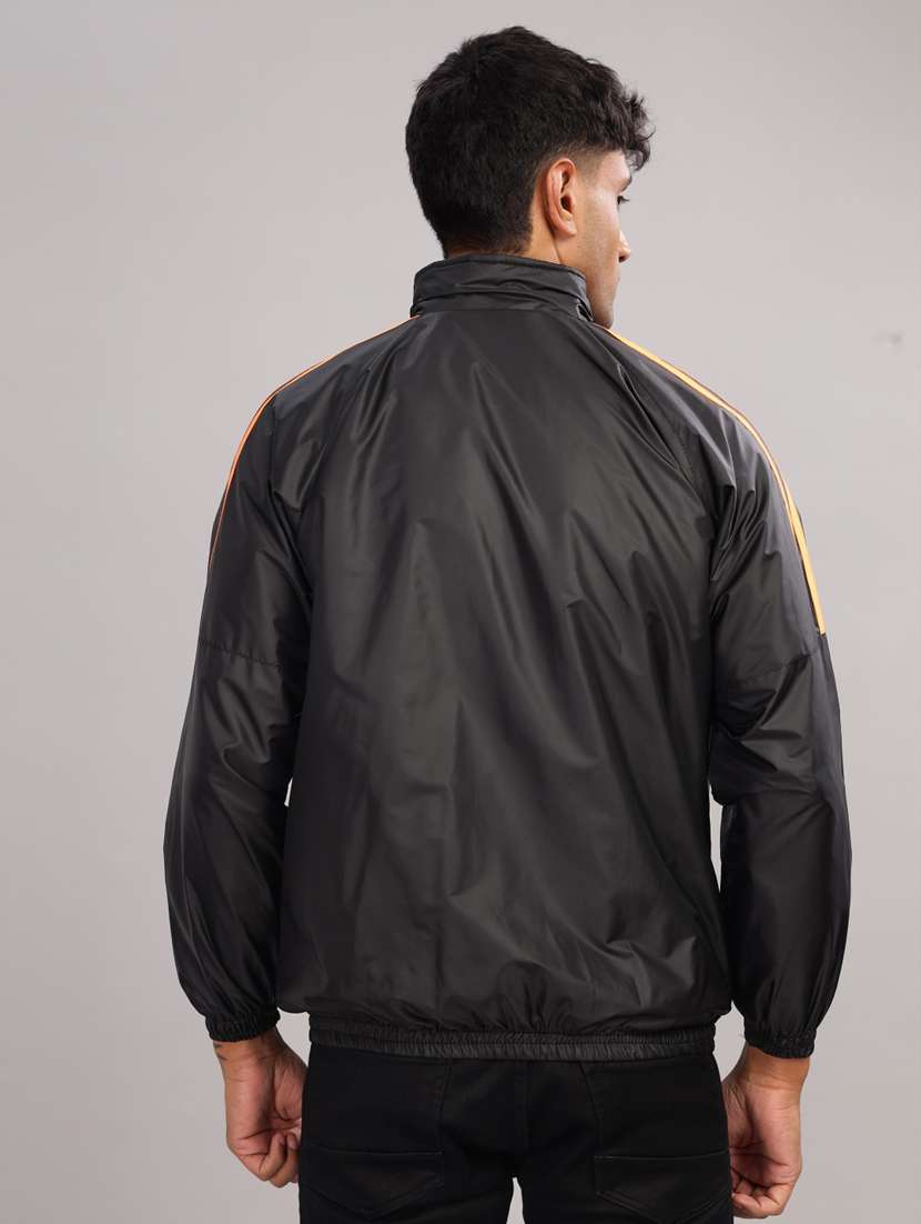 men solid long sleeve windcheater bomber jacket  - 22218512 -  Standard Image - 2