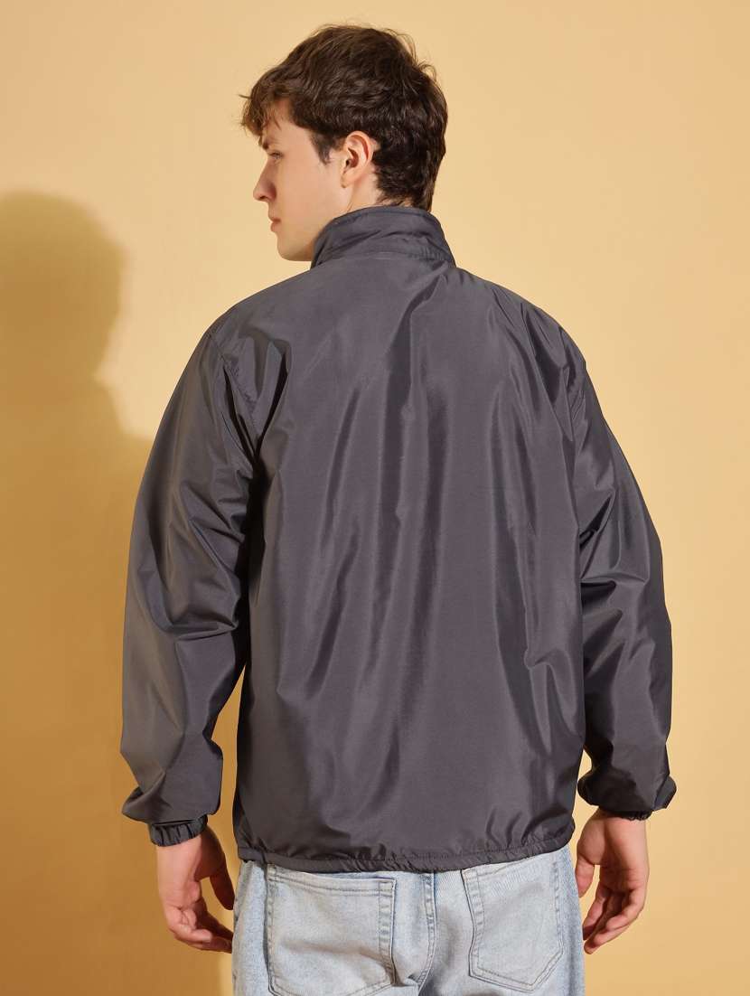 men color block long sleeve bomber jacket - 22218529 -  Standard Image - 2