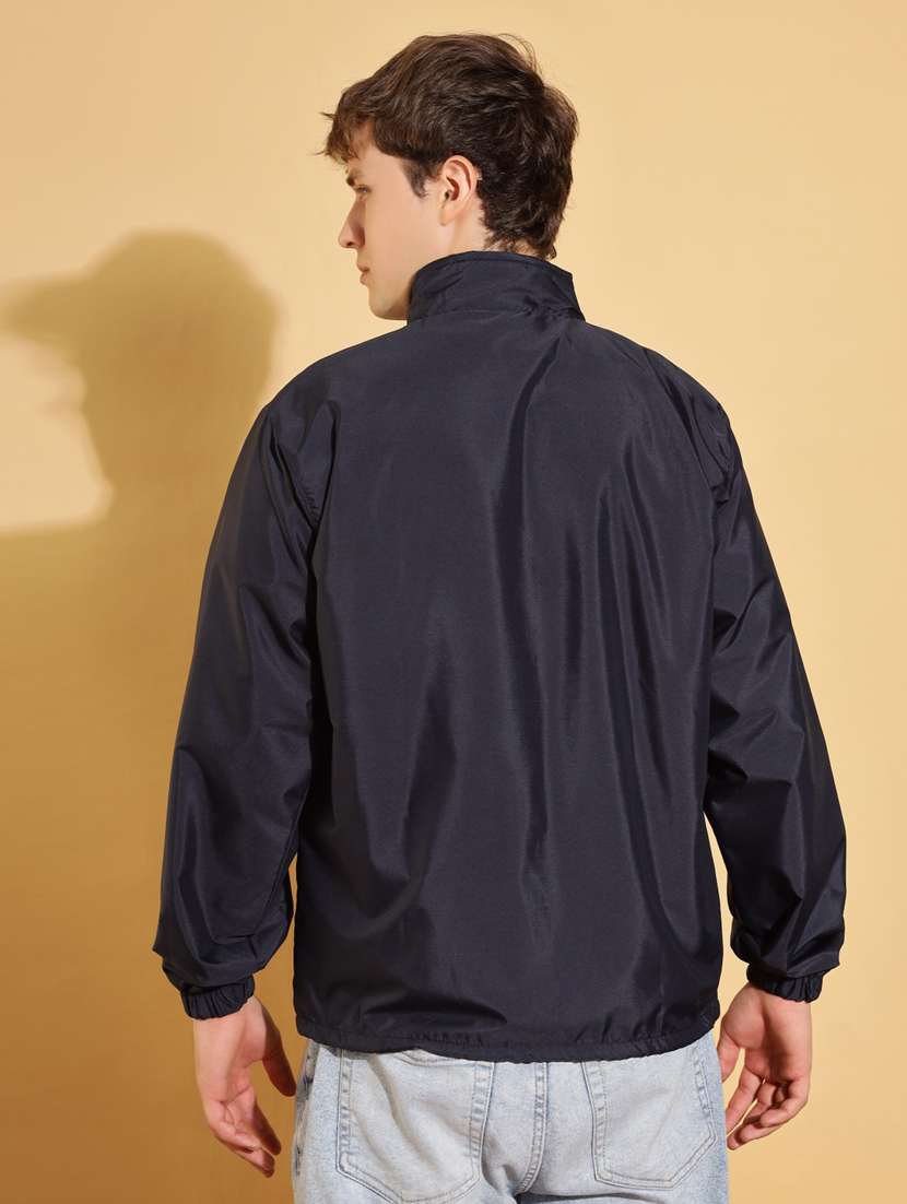 men color block long sleeve bomber jacket - 22218530 -  Standard Image - 2