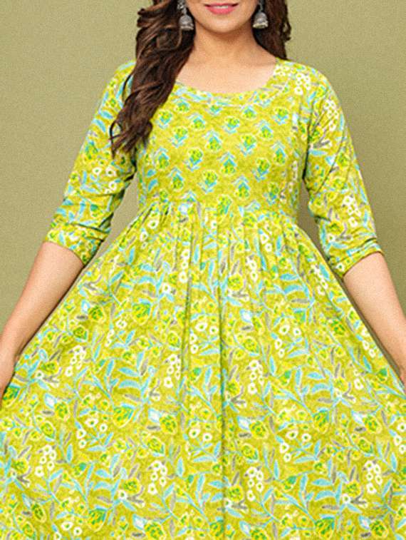 women floral printed three quarter sleeve maternity wear dress - 22218990 -  Standard Image - 2