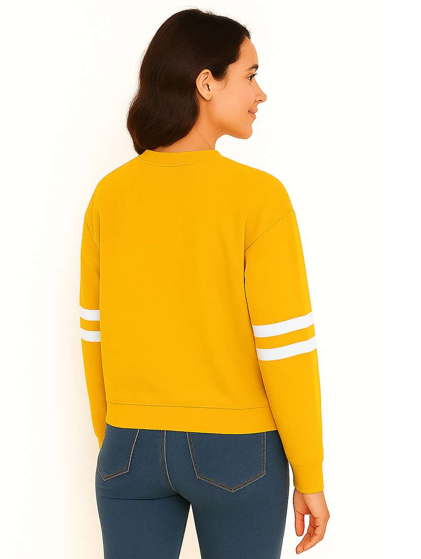 women printed long sleeve sweatshirt - 22219285 -  Standard Image - 2