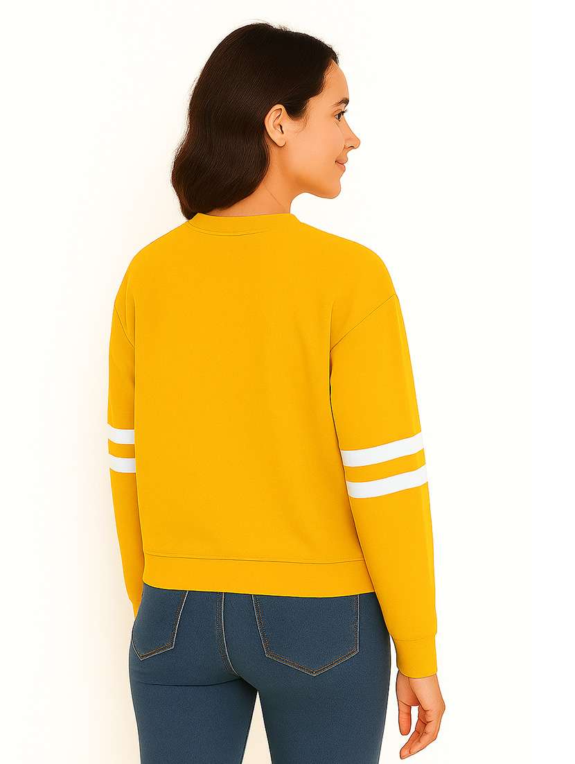 women printed long sleeve sweatshirt - 22219291 -  Standard Image - 2