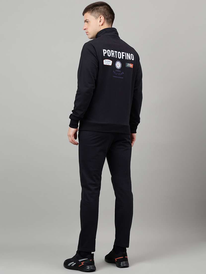 men placement print long sleeve full length track suit - 22219470 -  Standard Image - 2