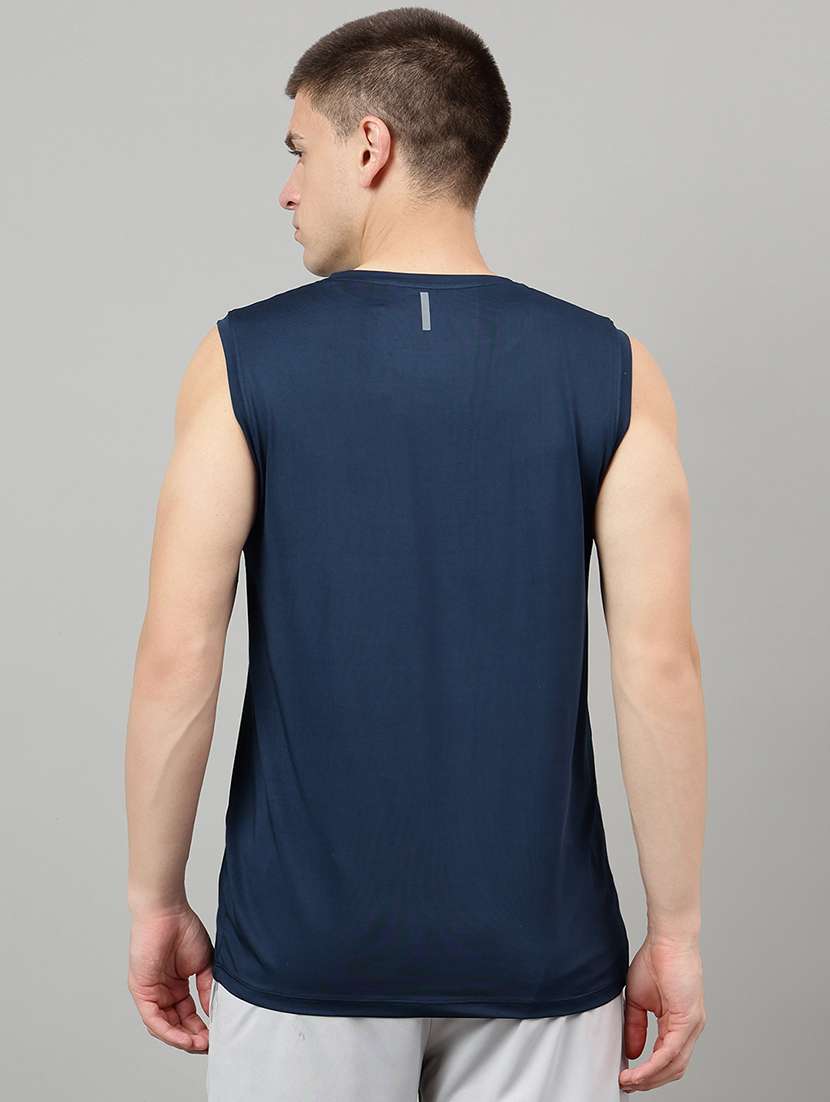 men typographic sleeveless vest - 22219486 -  Standard Image - 2
