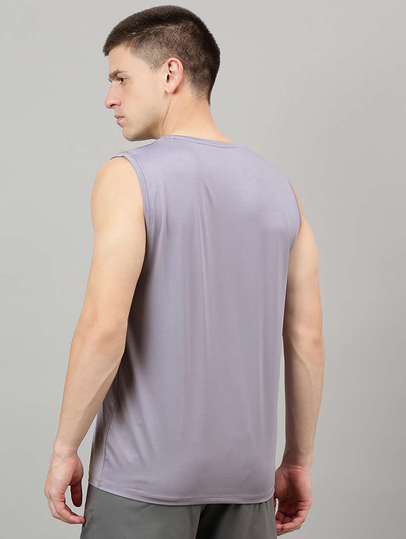 men typographic sleeveless vest - 22219506 -  Standard Image - 2