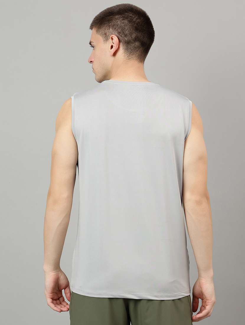 men typographic sleeveless vest - 22219517 -  Standard Image - 2