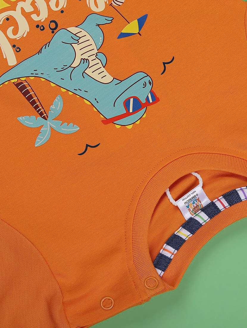 boys printed round neck co-ord set - 22219760 -  Standard Image - 2