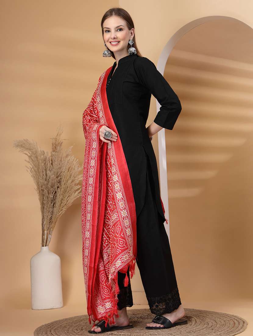 women bandhani printed dupatta - 22219873 -  Standard Image - 2