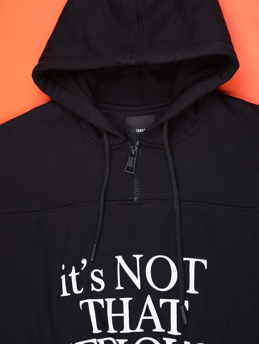 girls printed long sleeve hooded sweatshirt - 22220097 -  Standard Image - 2