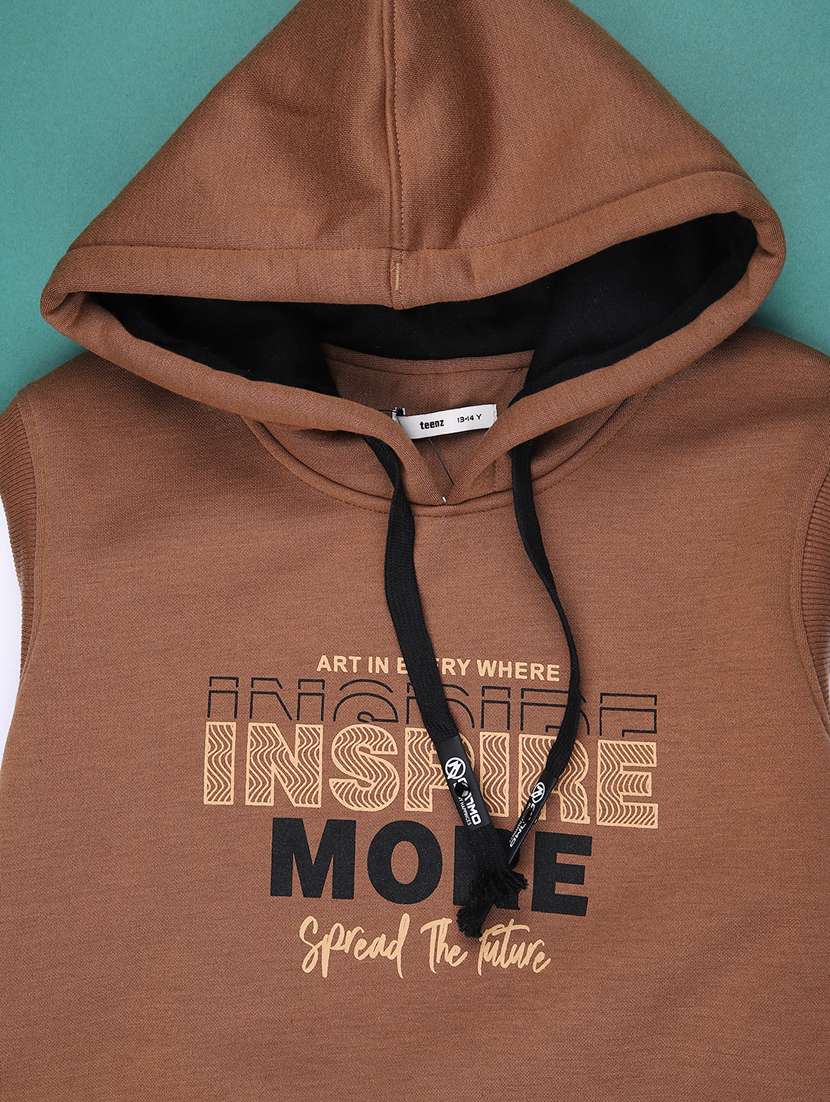 boys color blocked long sleeve hooded sweatshirt - 22220120 -  Standard Image - 2