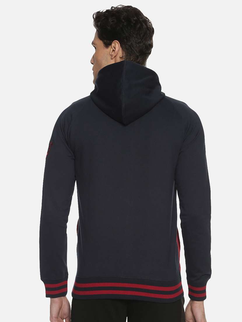 men color block long sleeve regular fit sweatshirt - 22220179 -  Standard Image - 2