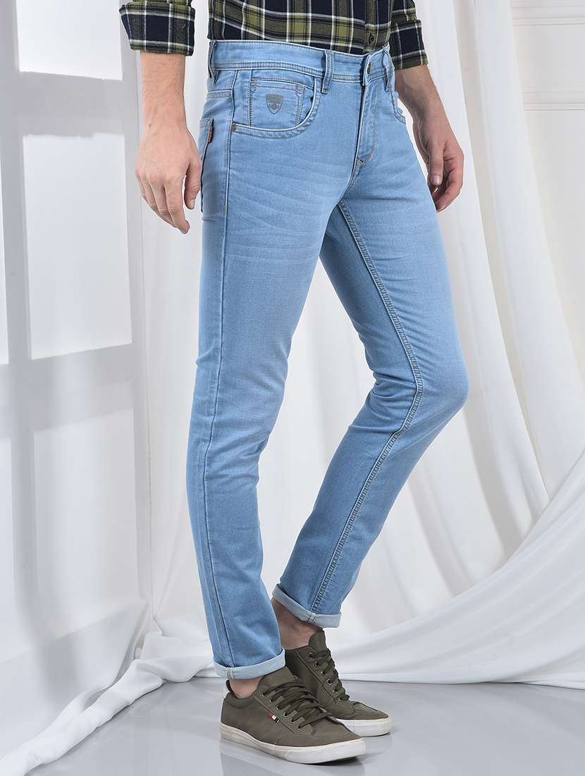 men washed mid rise full length jeans - 22220204 -  Standard Image - 2