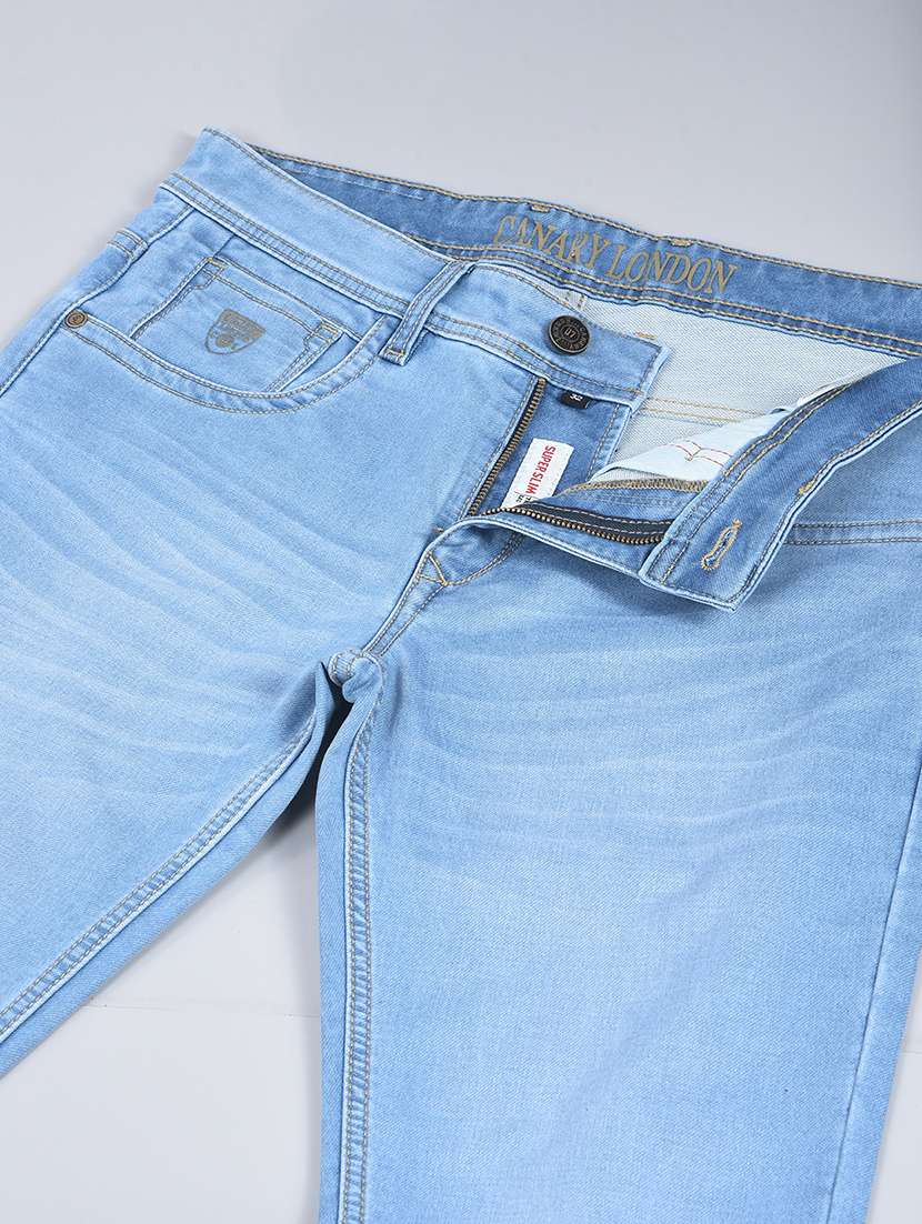 men washed mid rise full length jeans - 22220204 -  Standard Image - 7