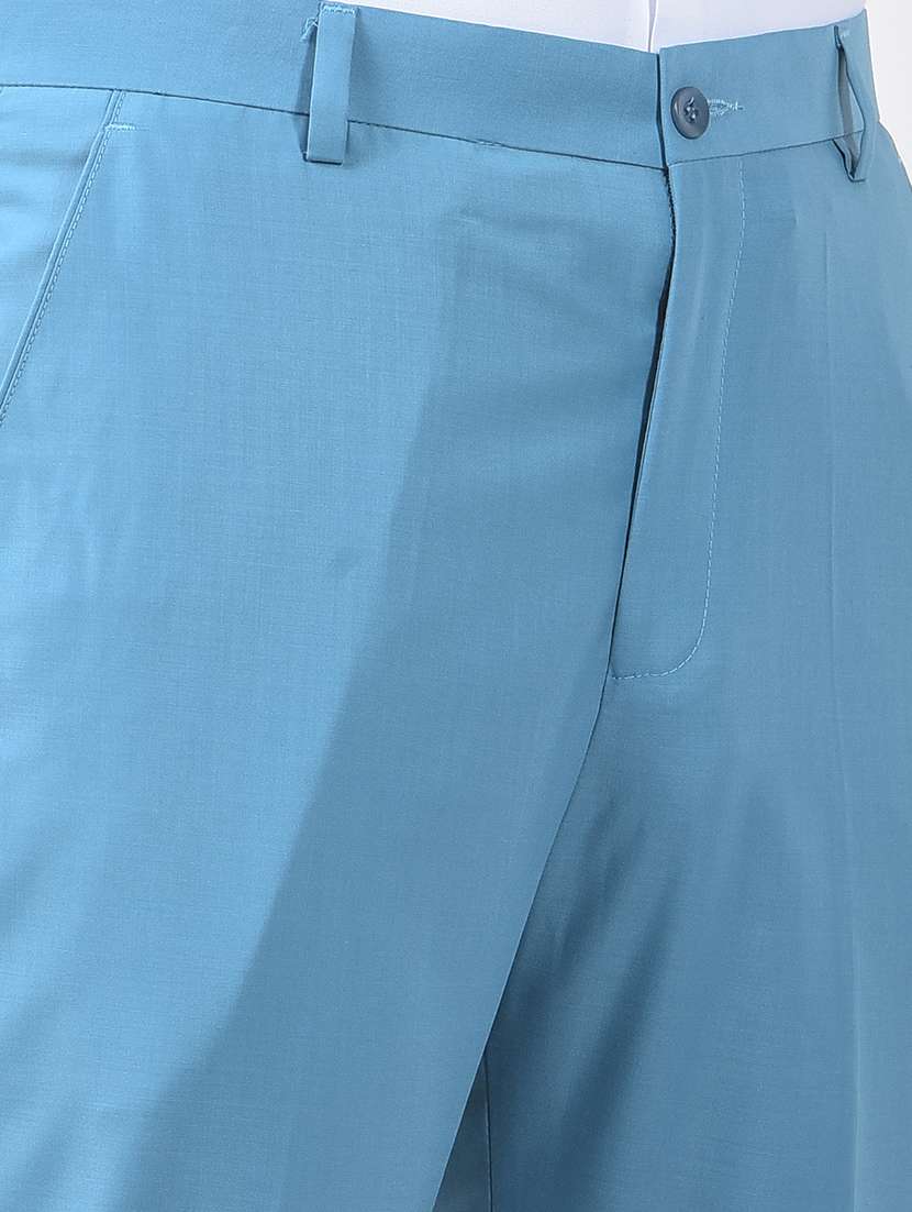 men solid lapel collar 2-piece suits set - 22220234 -  Standard Image - 7