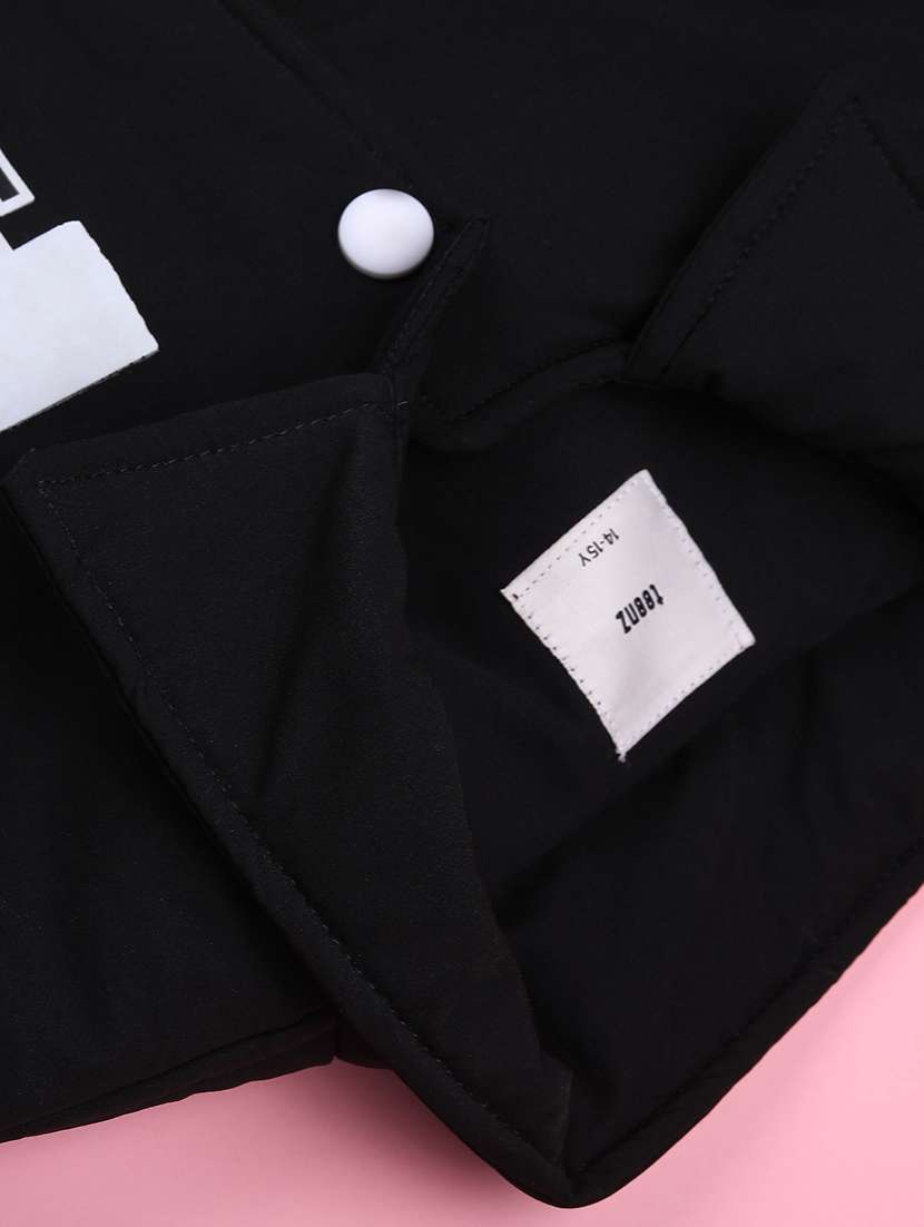 boys printed long sleeve varsity jacket - 22220256 -  Standard Image - 2