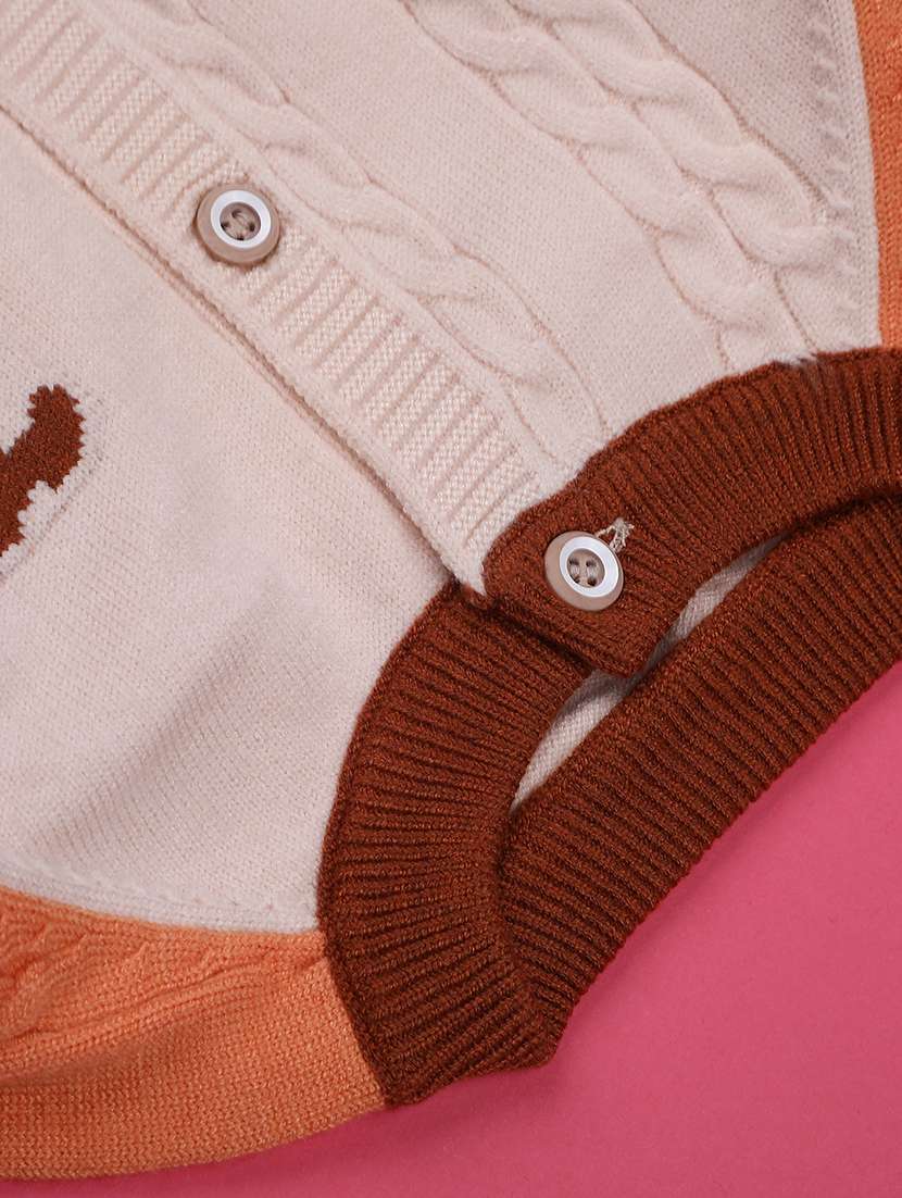 boys color block long sleeve sweater - 22222920 -  Standard Image - 2