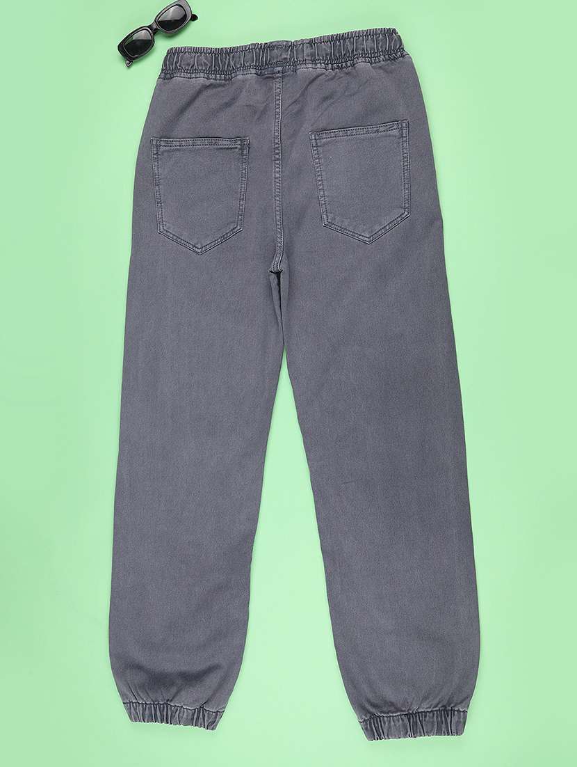 Boys Washed Mid Rise Jogger - 22223096 -  Standard Image - 2