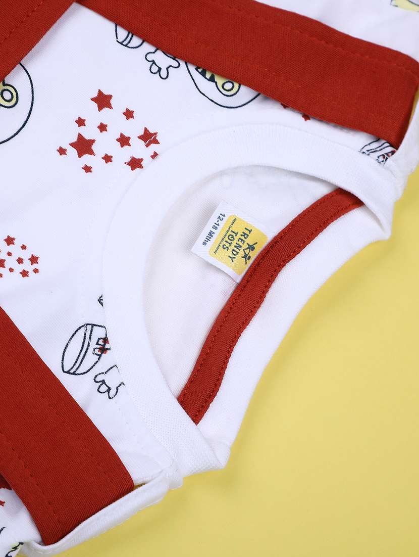 kids printed short sleeve dungaree - 22223167 -  Standard Image - 2