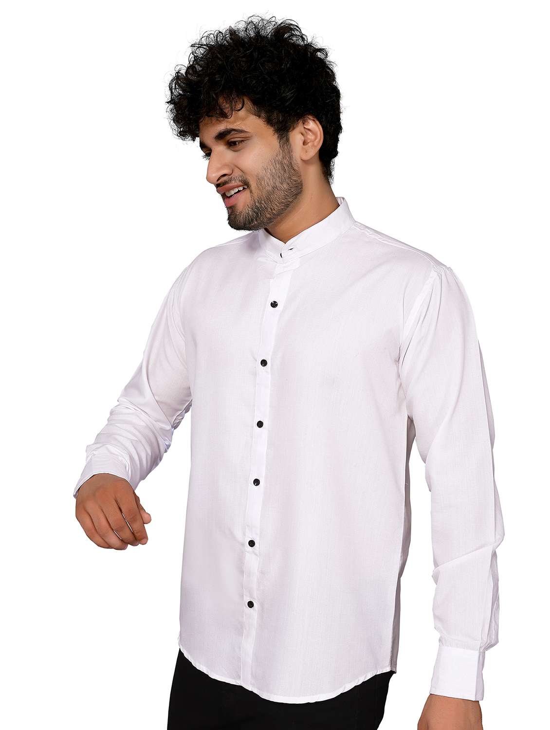 men solid long sleeve regualr fit casual shirt - 22223498 -  Standard Image - 2