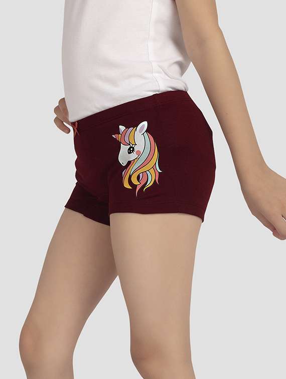 girls pack of 3 printed bloomer - 22223579 -  Standard Image - 2