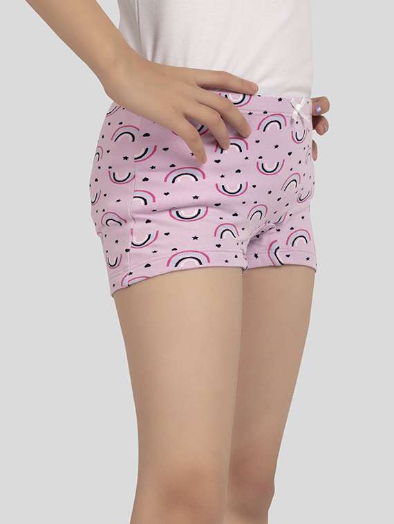 girls pack of 3 printed bloomer - 22223581 -  Standard Image - 2