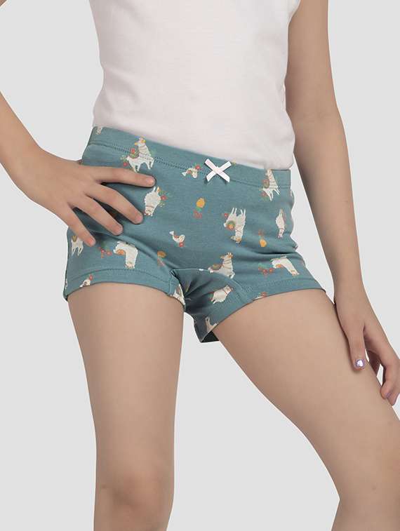 girls pack of 3 printed bloomer - 22223591 -  Standard Image - 2