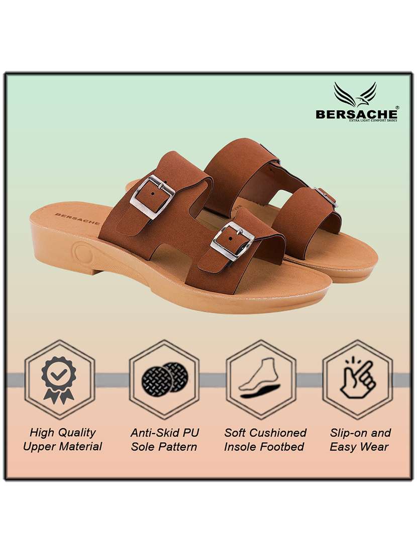 women solid slip on flat sandals - 22223601 -  Standard Image - 2