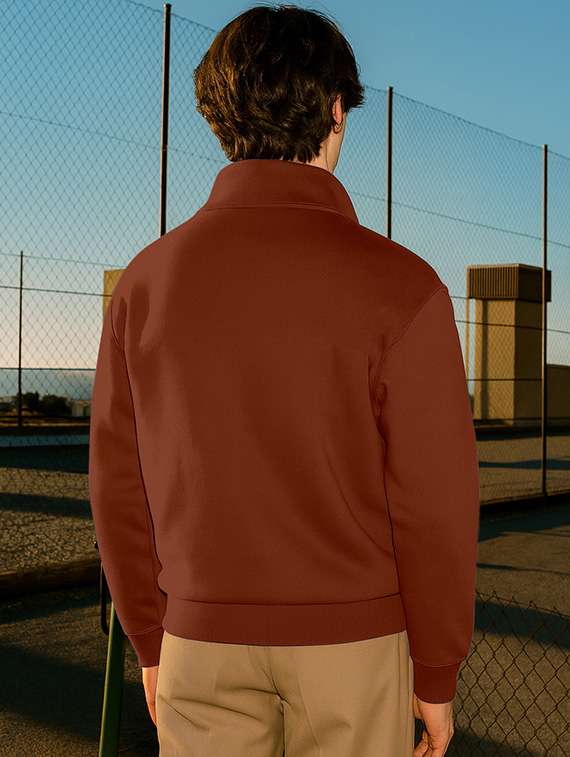 men solid long sleeve regular fit sweatshirt - 22223708 -  Standard Image - 2