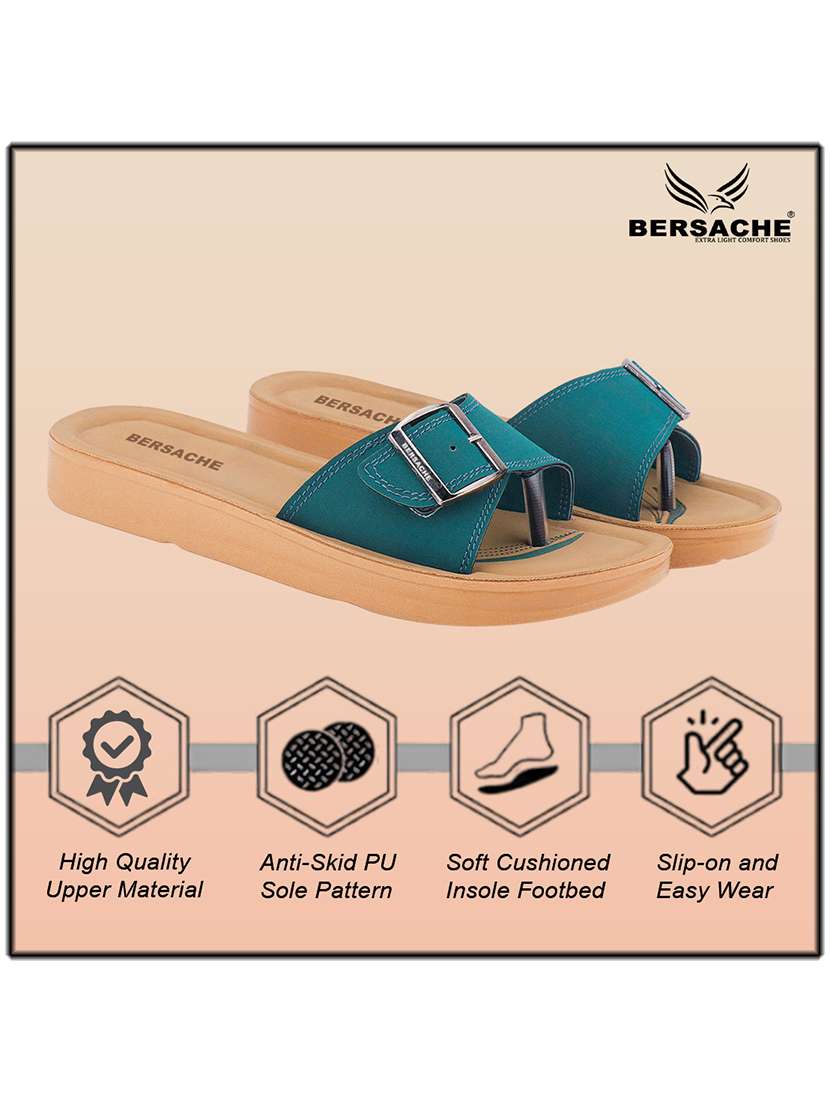 women solid slip on slides - 22223727 -  Standard Image - 2