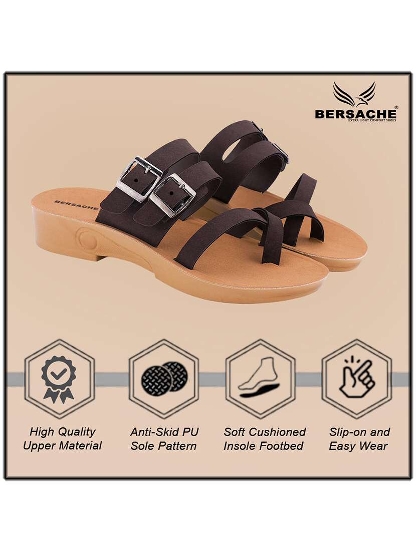 women solid slip on slides - 22223738 -  Standard Image - 2