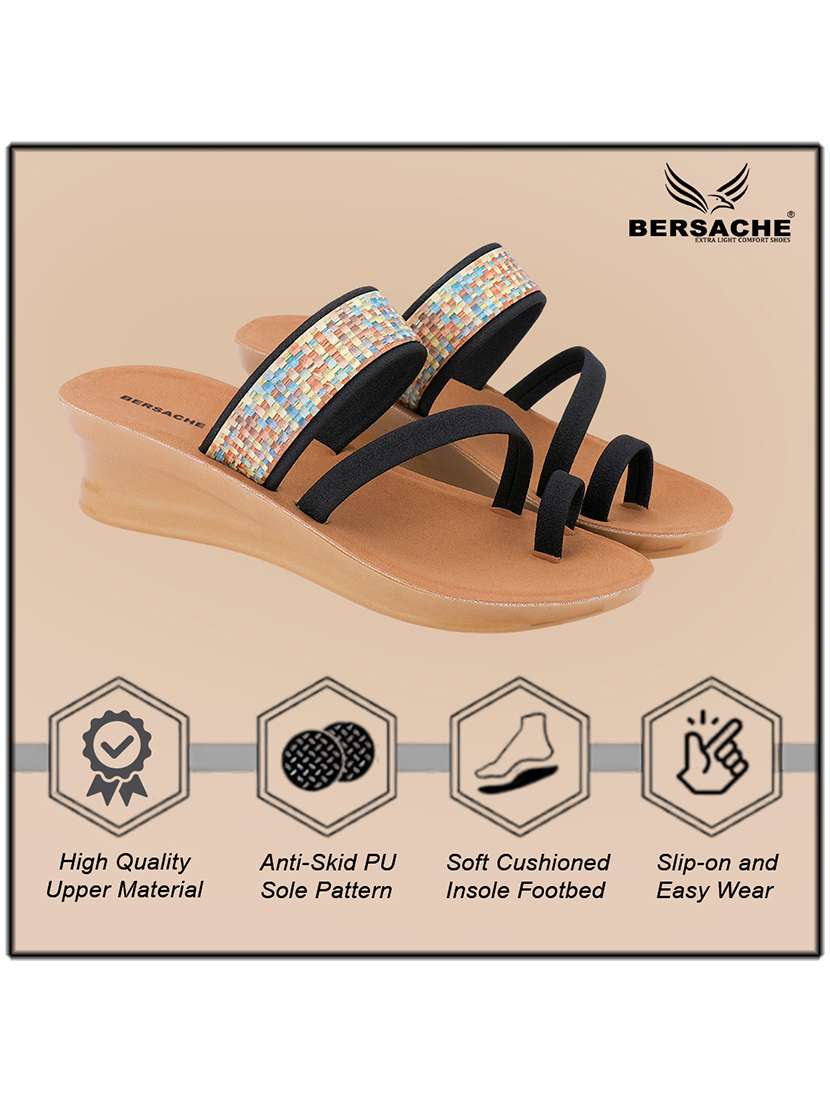 women solid slip on slides - 22223739 -  Standard Image - 2