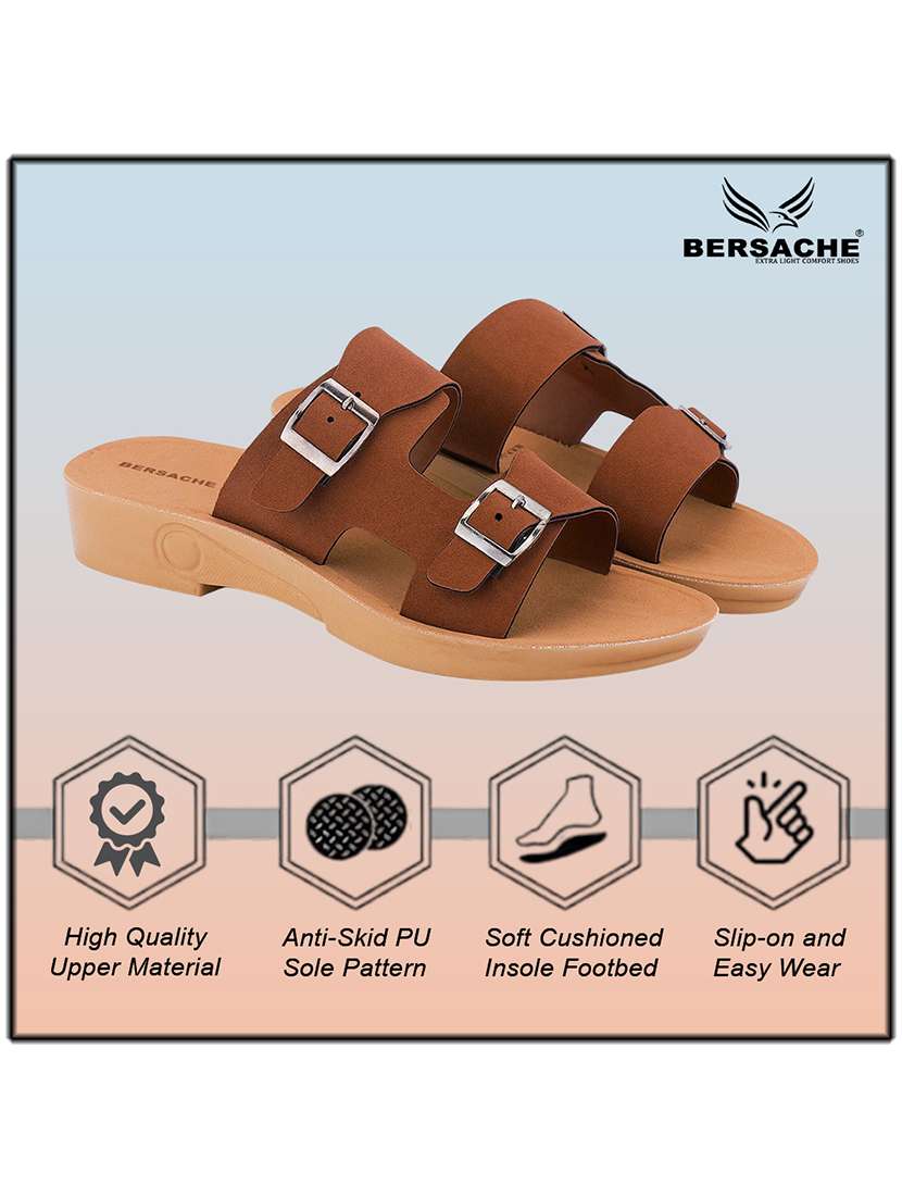 women solid slip on flat sandal - 22223805 -  Standard Image - 2