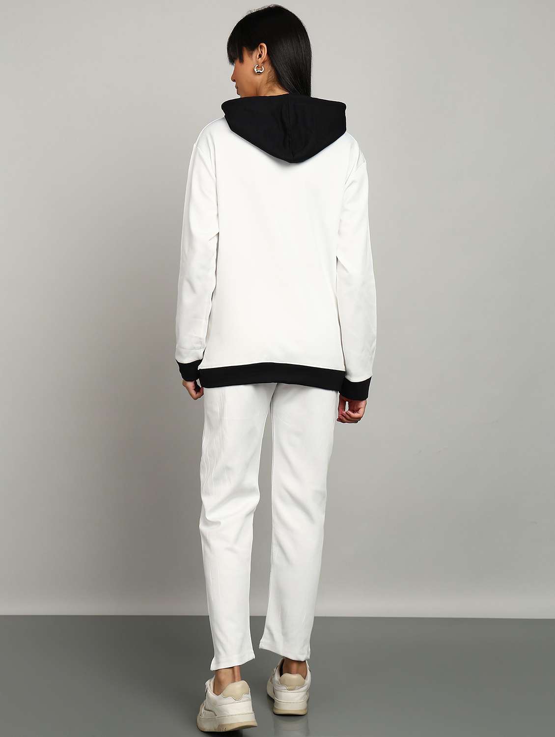 women solid long sleeve active wear co-ord set - 22224362 -  Standard Image - 2