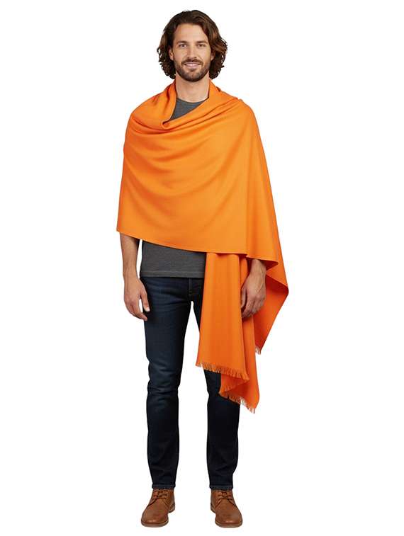 men solid pashmina shawl - 22224461 -  Standard Image - 2