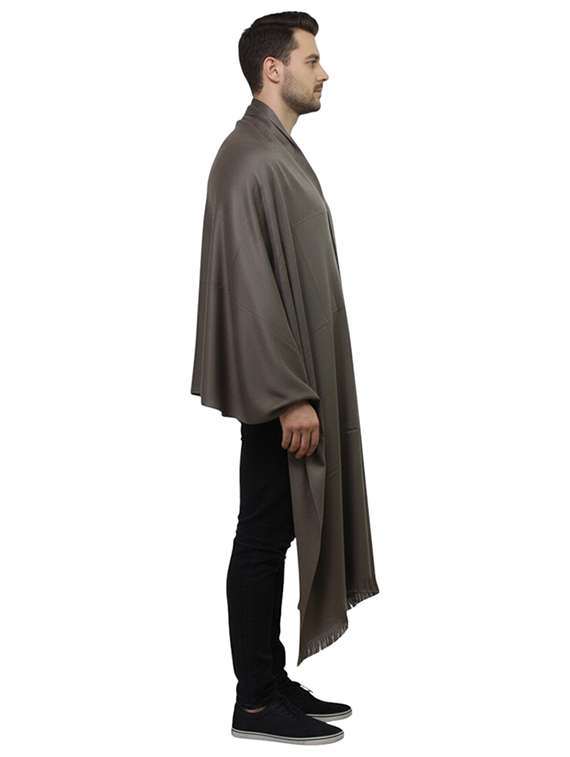 men solid pashmina shawl - 22224471 -  Standard Image - 2