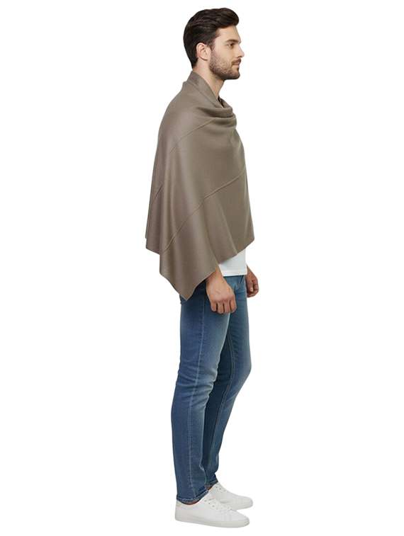 men solid pashmina shawl - 22224491 -  Standard Image - 2